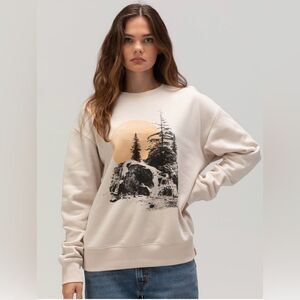 TENTREE Backcountry Womens Crewneck Sweatshirt Size S